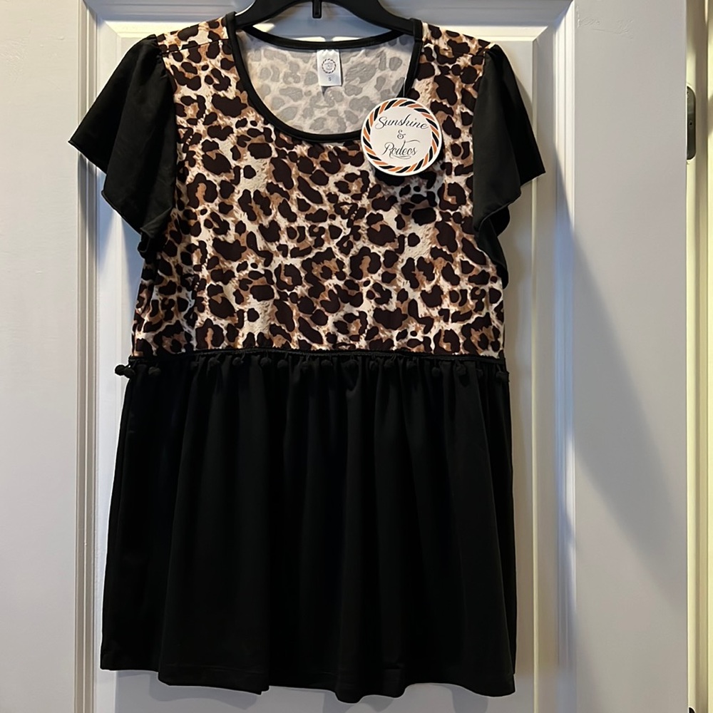 Sunshine and rodeos short sleeve top